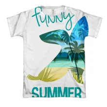 3D футболка Summer Funny