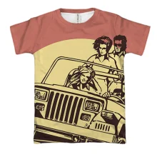 3D футболка Road Jeep
