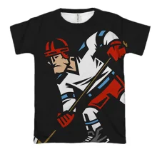 3D футболка Hockey art