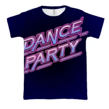 3D футболка Dance Party
