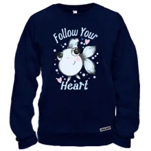 Свитшот Follow Your Heart