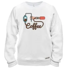 Свитшот Coffee in my Blood