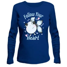 Лонгслив Follow Your Heart