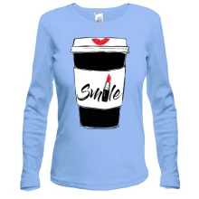 Лонгслив Coffee Smile