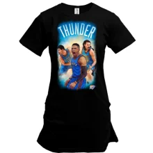 Подовжена футболка THUNDER