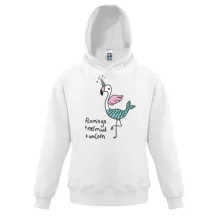 Детская толстовка Flamingo + Mermaid + Unicorn