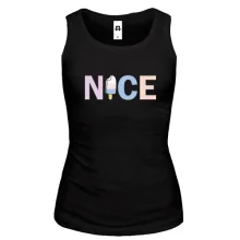 Женская майка NICE