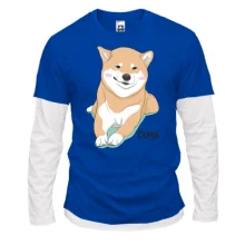 Мужской лонгслив Комби Corgi