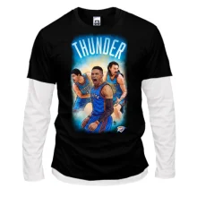 Комбинированный лонгслив THUNDER