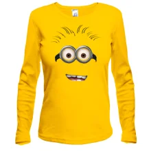 Лонгслив Minion face