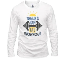 Лонгслив WakeUp and WorkOut