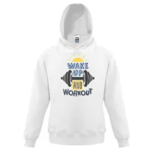 Дитяча толстовка WakeUp and WorkOut