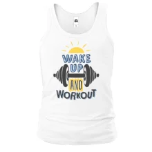 Мужская майка WakeUp and WorkOut