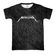 3D футболка Metallica (лава)