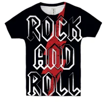 Детская 3D футболка Rock and Roll стрела