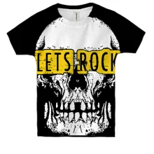 Детская 3D футболка Lets Rock