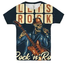 Дитяча 3D футболка Lets rock soul