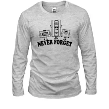 Лонгслив Never forget
