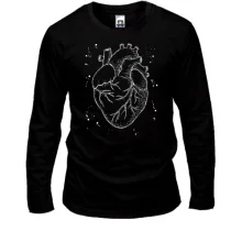 Лонгслив Anatomical heart