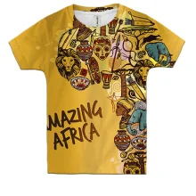 Дитяча 3D футболка Amazing africa