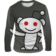 Мужской 3D лонгслив Reddit
