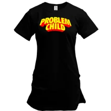 Удлиненная футболка Problem Child