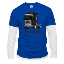 Мужской лонгслив Комби Scania 2
