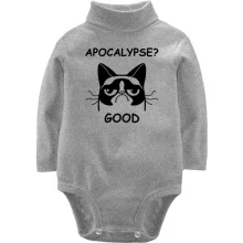 Детское боди с длинным рукавом Apocalypse? Good