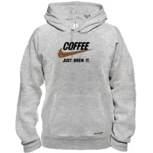 Толстовка Coffee Just brew it