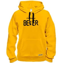 Толстовка It's time for Beer