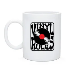 Чашка Vinyl Rules
