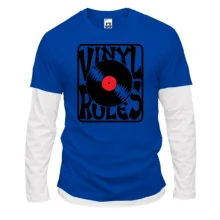 Комбинированный лонгслив Vinyl Rules
