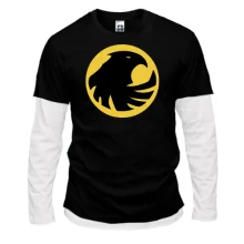 Комбинированный лонгслив Birds of Prey emblem