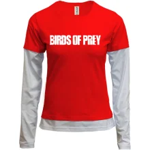 Комбинированный лонгслив Birds of Prey