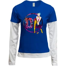 Комбинированный лонгслив DC Harley Quinn