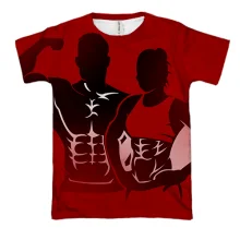 3D футболка Bodybuilders