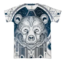 3D футболка Bear Head