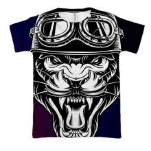 3D футболка Lion Head Pop Art