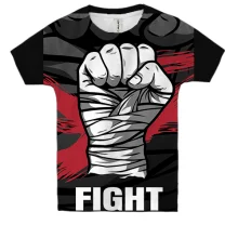 Детская 3D футболка FIGHT