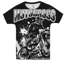 Детская 3D футболка Sport Motocross