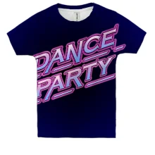 Детская 3D футболка Dance Party