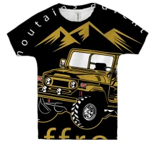 Дитяча 3D футболка offroad