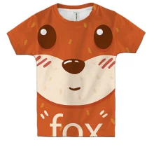 Детская 3D футболка Fox
