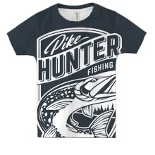 Детская 3D футболка Hunter fishing