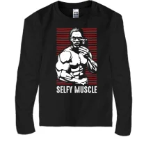 Дитячий лонгслів Selfie Muscle