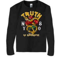 Детский лонгслив Truth is expensive