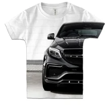 Детская 3D футболка Mercedes Benz GLE