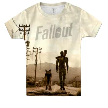 Детская 3D футболка Fallout 3