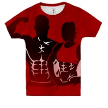 Дитяча 3D футболка Bodybuilders