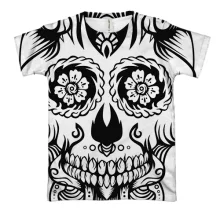 3D футболка Skull Graphic Art